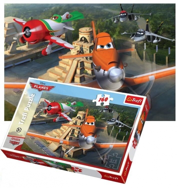 Trefl Puzzle Planes mit 160 Teile ca. 41cm x 27,8 cm